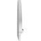 Ekena Millwork Elliptical 4 Spoke Architectural Grade PVC Combination Pediment, 68"W x 23-7/8"H x 2-3/4"P PEDPC068X240ELL04 - alternate 4